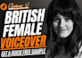 provide british female voice over